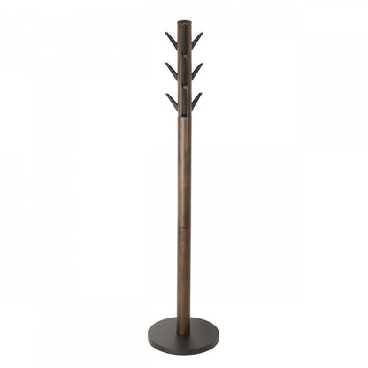 Umbra Modern Wood Flapper Coat Rack - Noir et Noyer|Portemanteau moderne Flapper de Umbra en bois - noir et noyer
