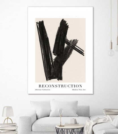 Reconstruction Giant Art 72x54 Wall Art|Œuvre d'art murale Giant Art « Reconstruction » 72 x 54