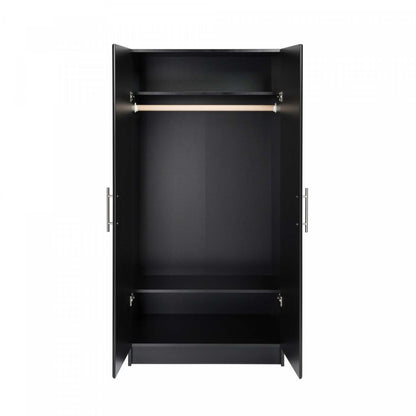 Armoire-penderie Elite 32 - Noir|Armoire-penderie Elite de 32 po - noire