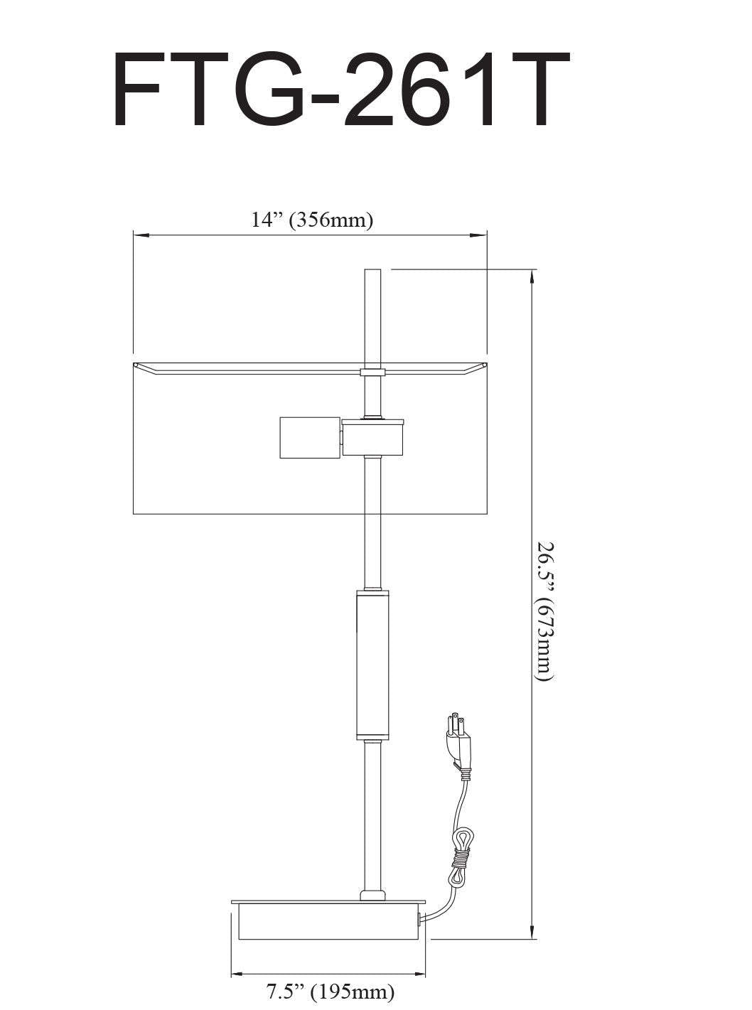 Dainolite Fitzgerald 1 Light Table Lamp Matte Black/Aged Brass Finish Black Shade|Lampe de table Fitzgerald de Dainolite avec abat-jour noir, fini noir mat et laiton vieilli, et 1 ampoule