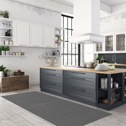 Bellezza gris foncé 2 pi 2 po x 5 pi 0 po - Ensemble de 2|Carpette Bellezza gris foncé 2 pi 2 po x 5 pi 0 po - Ensemble de 2|D21PE53E