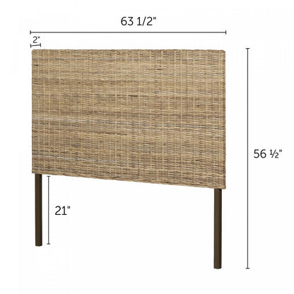 Lilak Queen Headboard - Rattan | Lilak Tête de Grand Lit - Rotin | D83GKJ9C