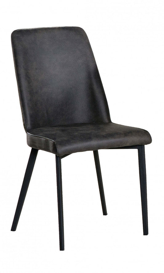 Chaise De Salle A Manger Sumatra En Tissu Gris (ensemble De 2) | Chaise de salle à manger Sumatra, gris (lot de 2)