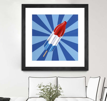 Daily Cravings Vi Matted and Framed Black 36x36 Wall Art|Œuvre d'art murale encadrée noire et mate « Daily Cravings Vi » 36 x 36