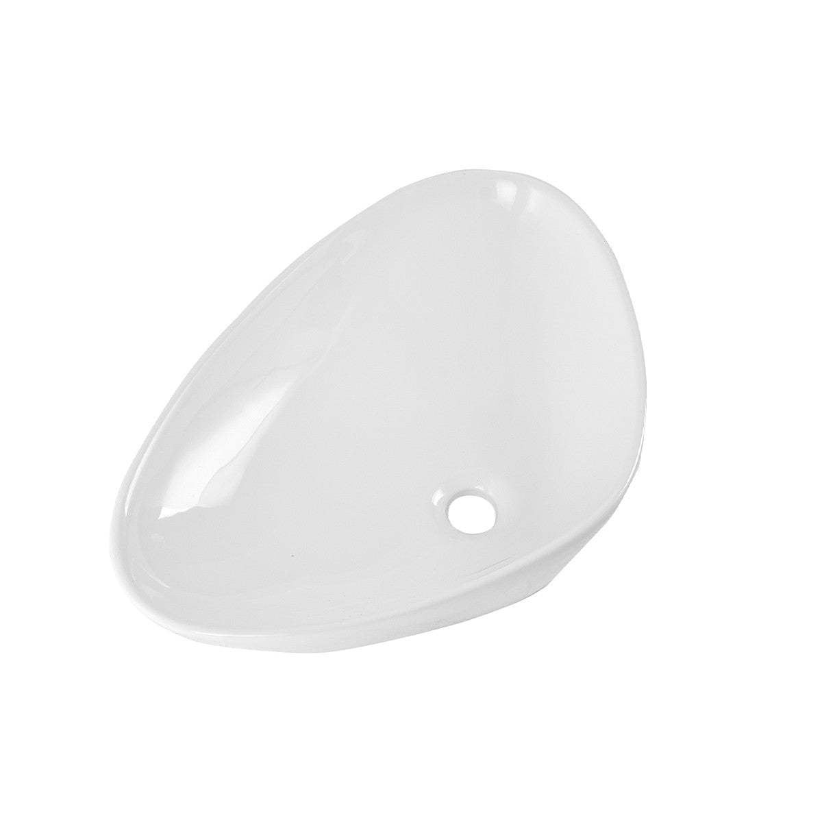 Shawny White Bathroom Sink|Lavabo de salle de bain Shawny blanc