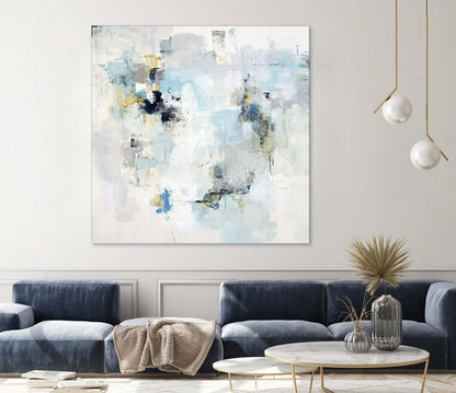 Œuvre d'art murale géante « Color Kernel » 54 x 54