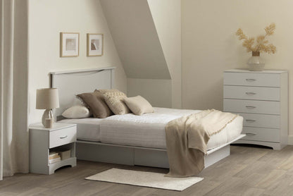 Commode 5 tiroirs Step One - Blanc pur | Commode 5 tiroirs Step One - Blanc uni