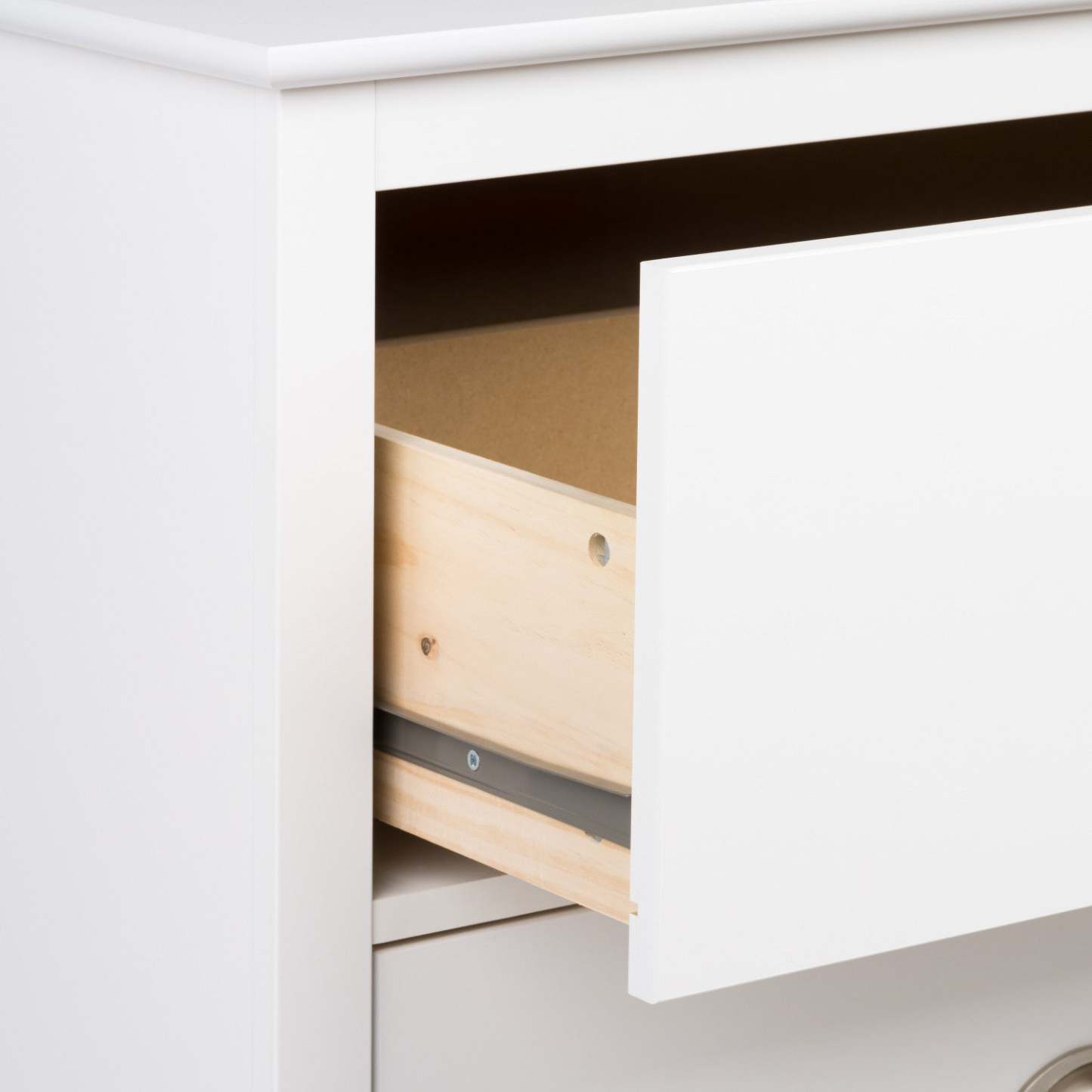 Yaletown 2-Drawer Tall Nightstand - White|Table de nuit haute Yaletown à 2 tiroirs - blanche