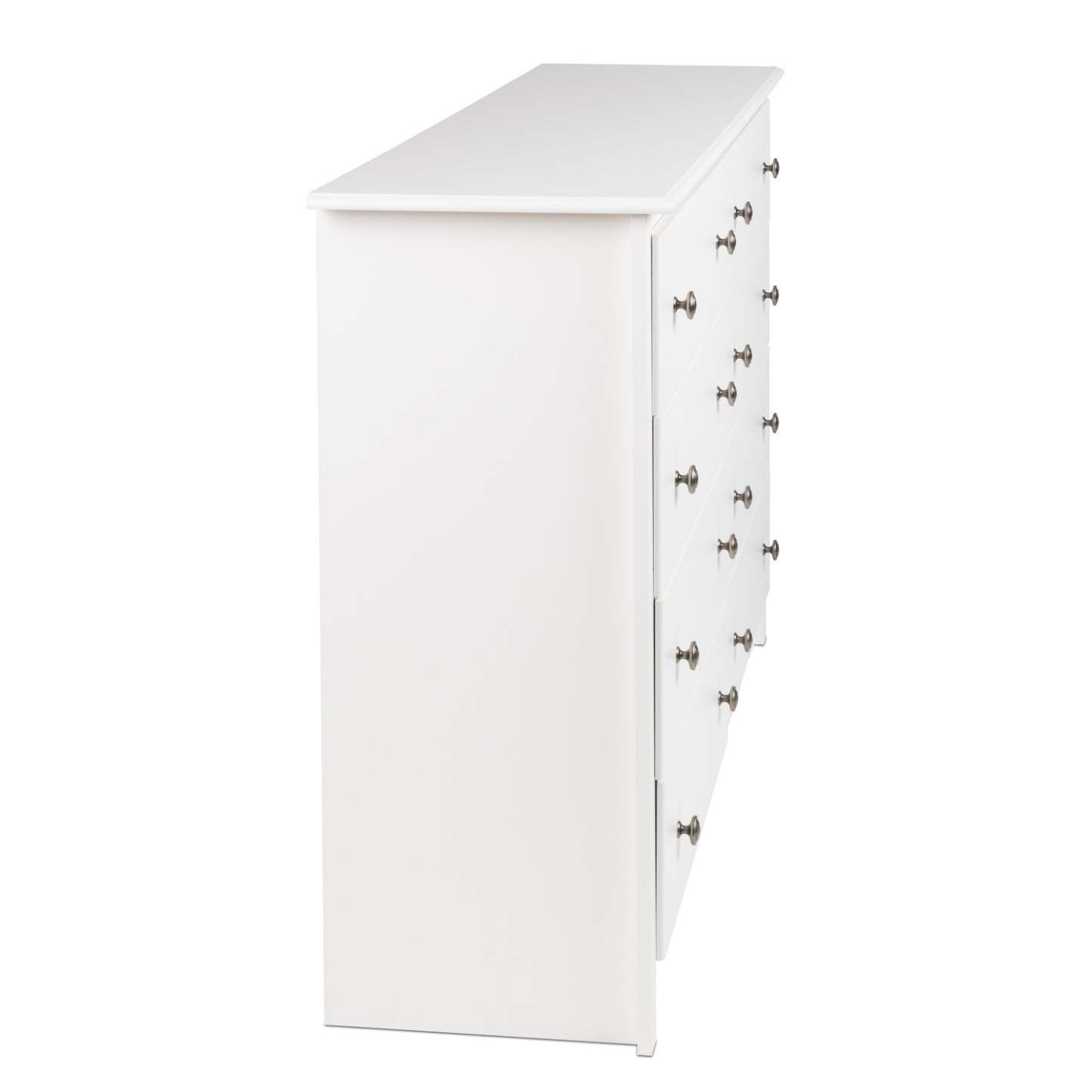 Commode Monterey 8 tiroirs - Blanc|Commode Monterey à 8 tiroirs - blanche