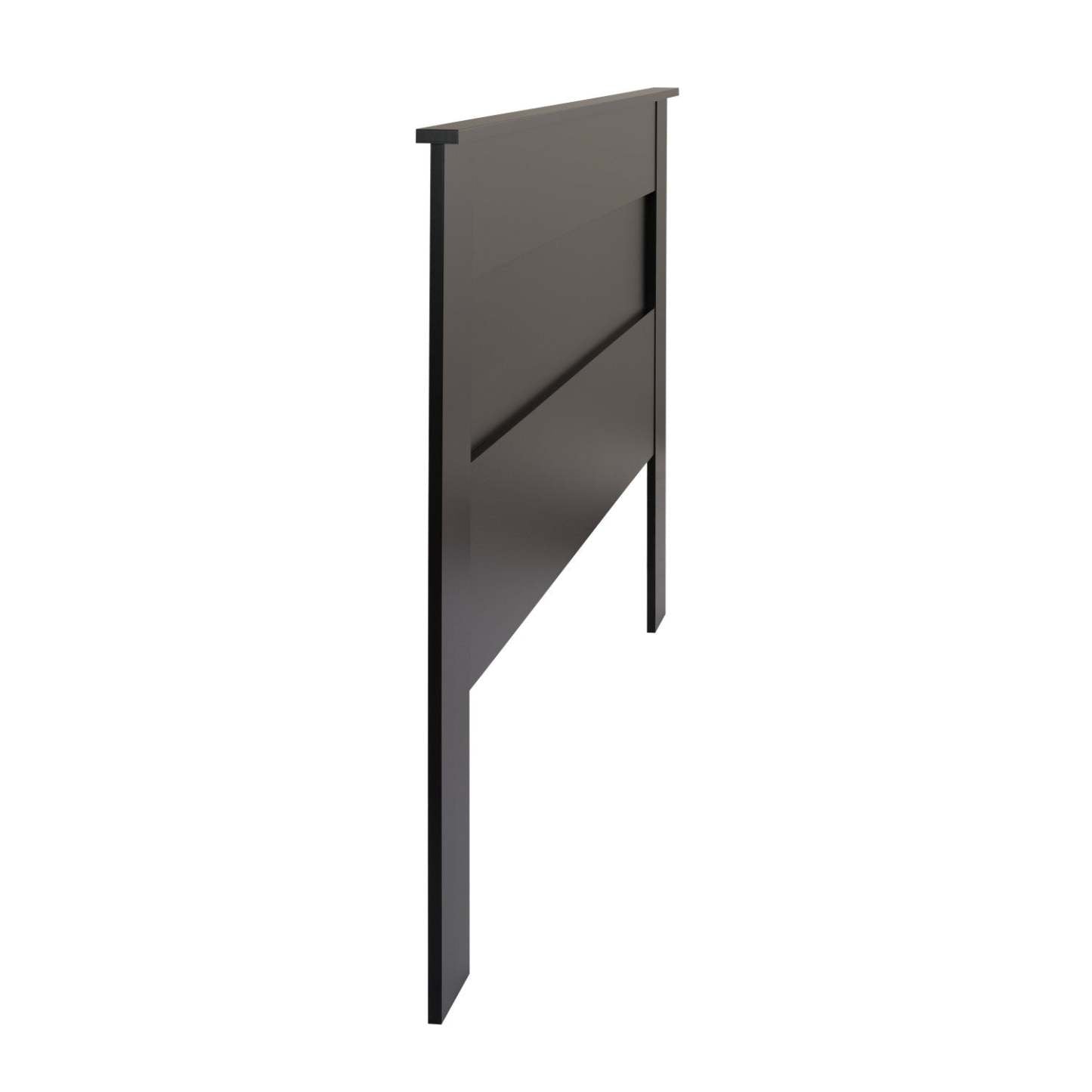 King Flat Panel Headboard - Black|Tête de lit à panneau plat pour très grand lit - noire