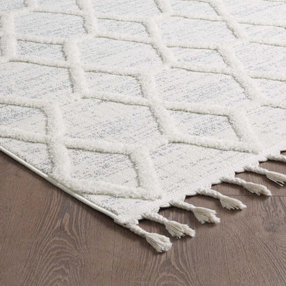 Quinto Nexus Shag Area Rug - 7'7 x 10'|Carpette à poils longs Quinto Nexus - 7 pi 7 po x 10 pi