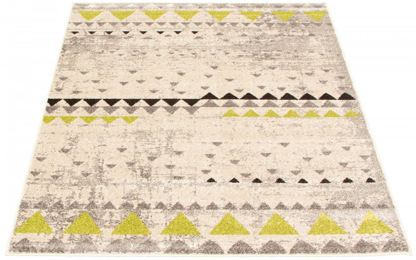 Tapis Raja ivoire-vert - 7'10 x 10'2|Carpette Raja ivoire-verte - 7 pi 10 pox 10 pi 2 po| D2AQKPCY