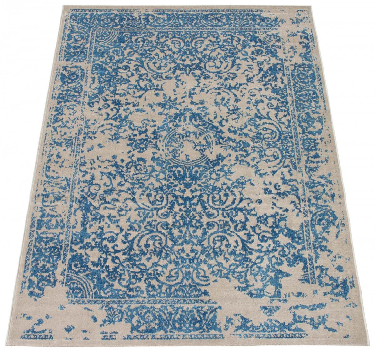Tapis Corinne Bleu 6'7 x 9'6|Carpette Corinne bleue 6 pi 7 po x 9 pi 6 po|D86F4GRQ