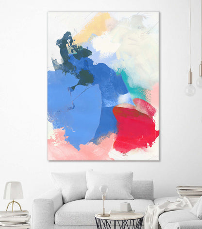 Œuvre d'art murale géante « Sweet Poetry I » 72 x 54