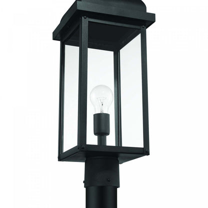Madrid 1 Light Outdoor Post Light, Black Lamp | Luminaire D’exterieur Madrid A 1 lampe, Noir