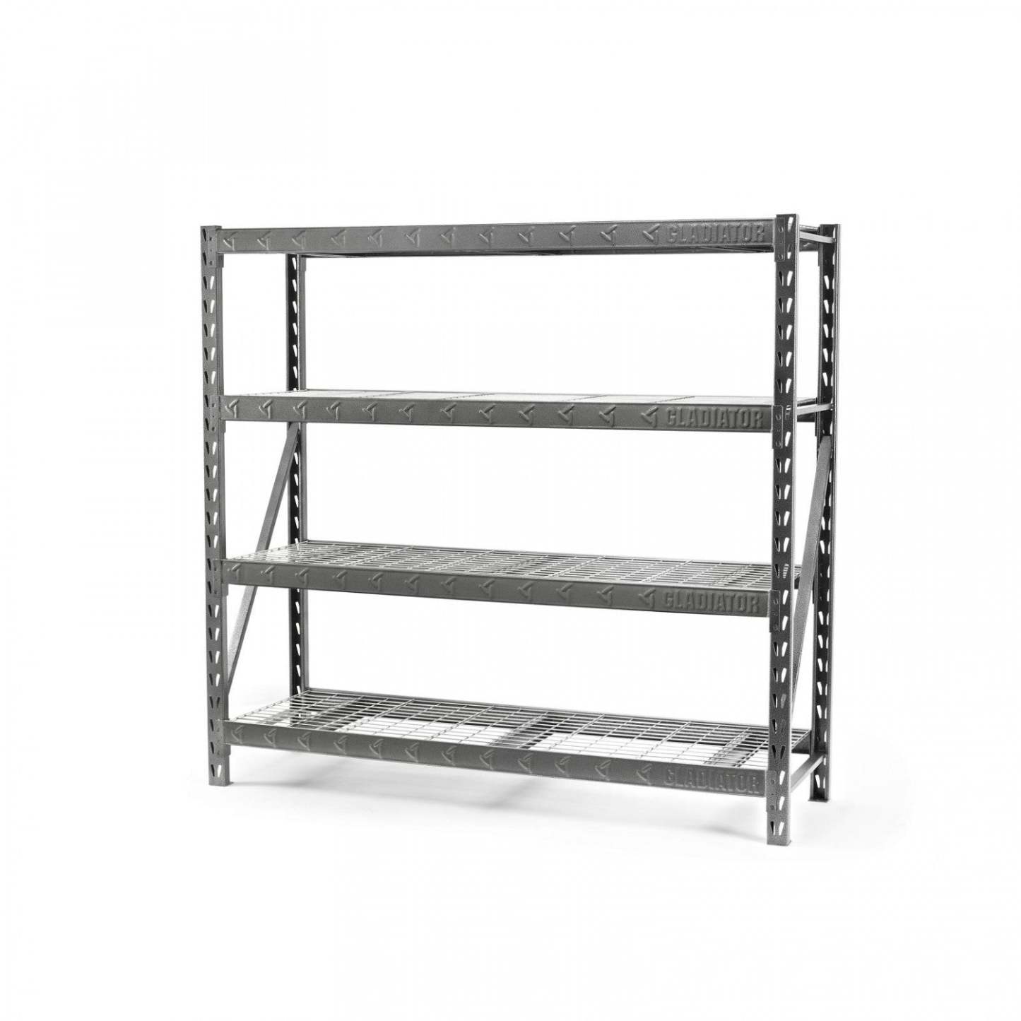 Gladiator 77 Rack Shelf - Hammered Granite|Tablette de 77 po en grillage de Gladiator - granite martelé