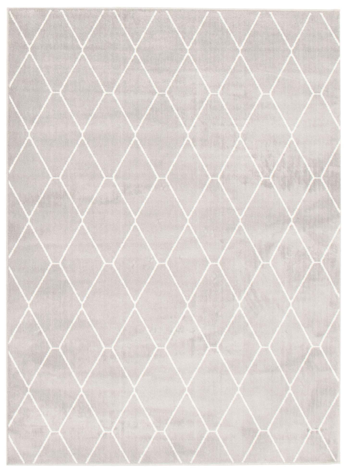 Tapis August Gris-Blanc 6'7 x 9'6|Carpette August griseblanche 6 pi 7 po x 9 pi 6 po|D86F0XN1