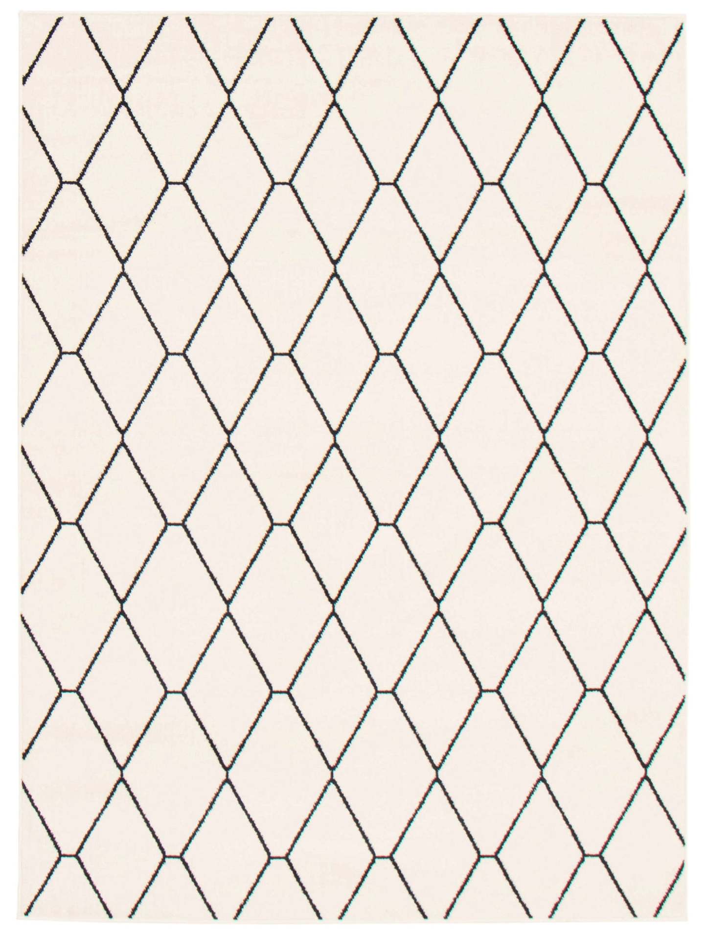 Tapis August Blanc-Marine 5'3 x 7'3|Carpette August blanchebleu marine 5 pi 3 po x 7 pi 3 po|D86F3MPZ