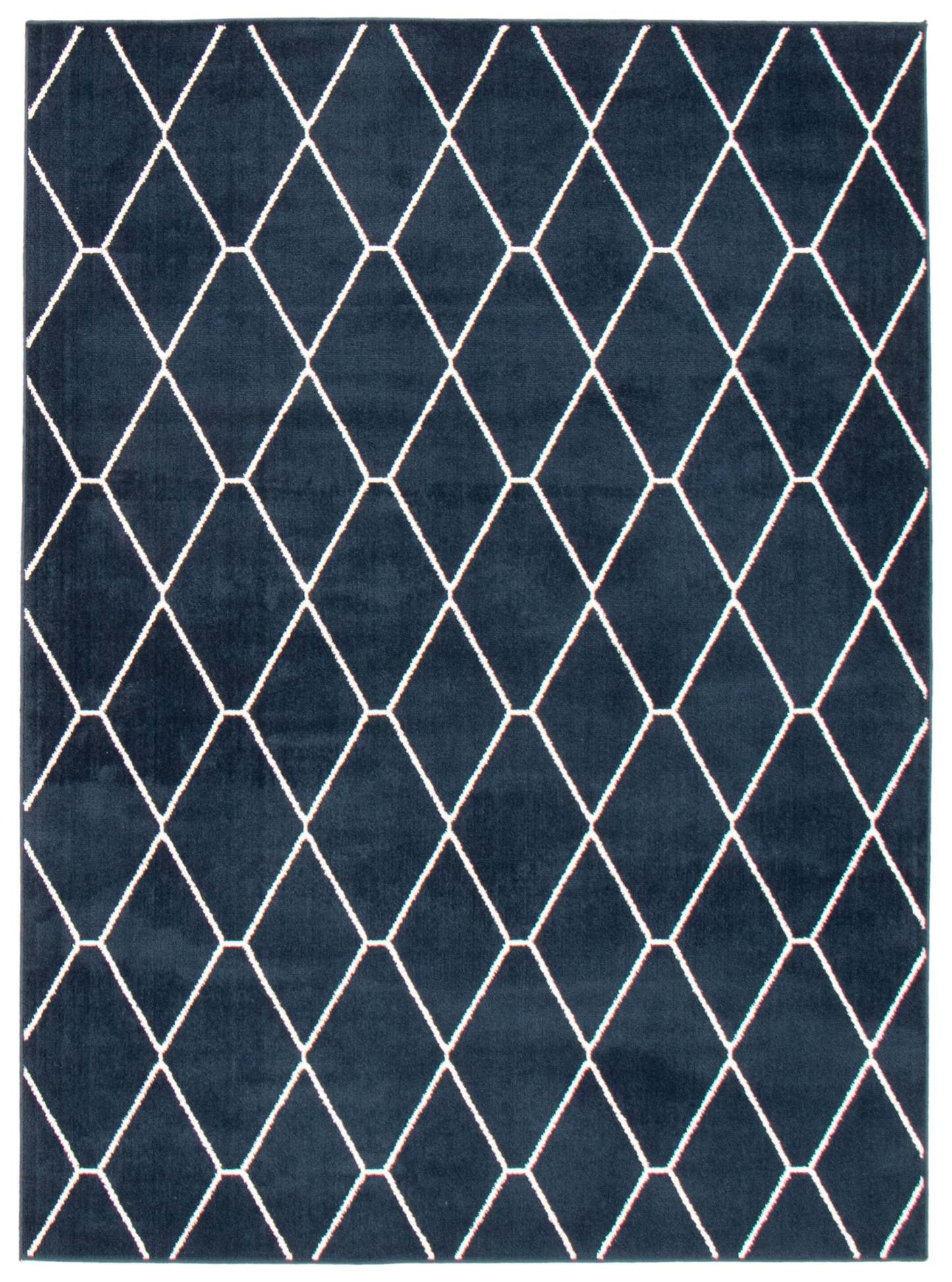 Tapis August bleu marine et blanc 6'7 x 9'6 | D86FYRS4