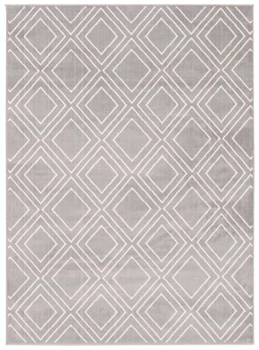 Tapis August Geod Gris-Blanc 6'7 x 9'6|Carpette August gris géodeblanc 6 pi 7 po x 9 pi 6 po|D86F22LT