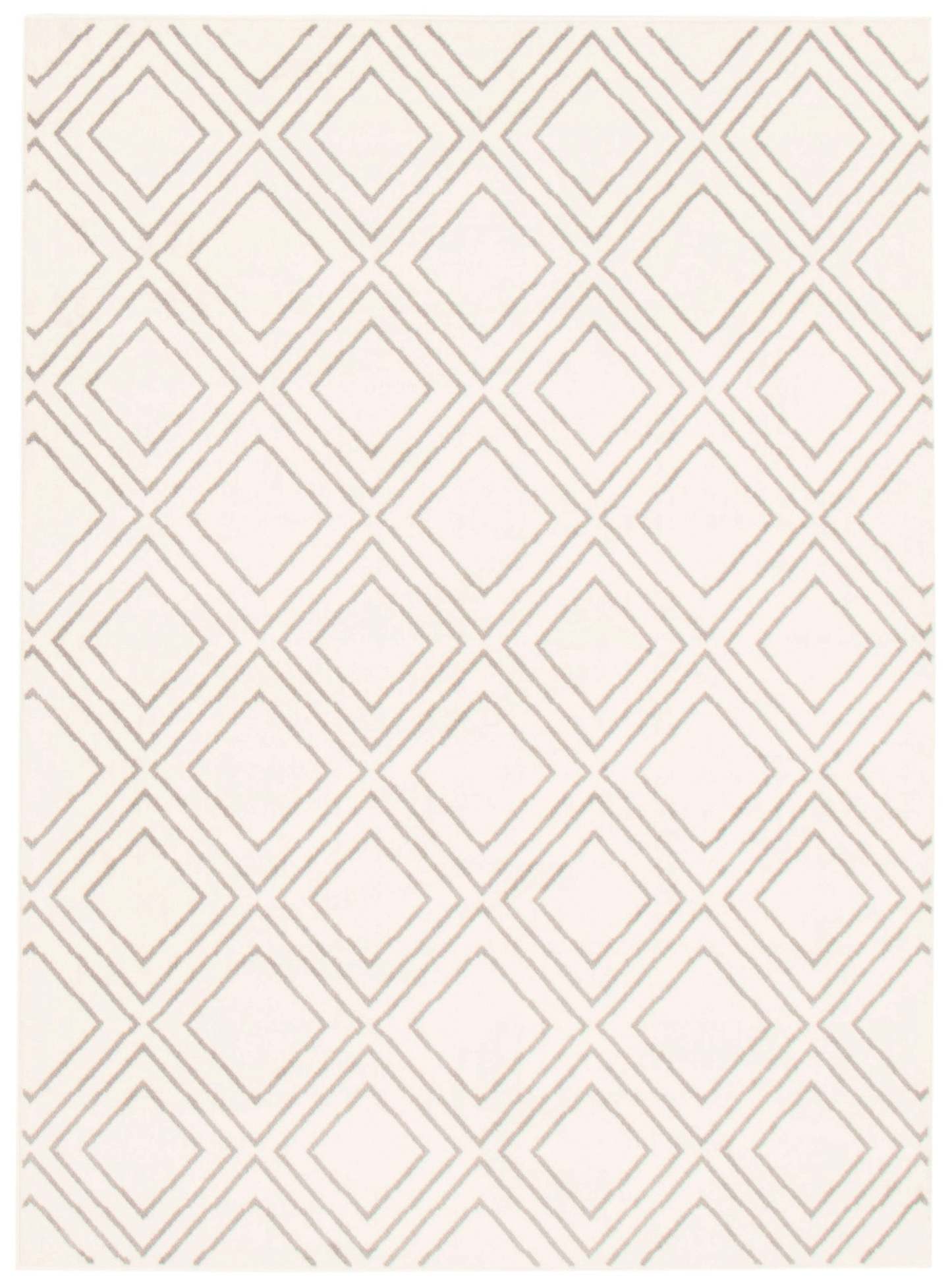 Tapis August Geod Blanc-Gris 7'10 x 10'2|Carpette August blanc géodegris 7 pi 10 po x 10 pi 2 po|D86F7VBB