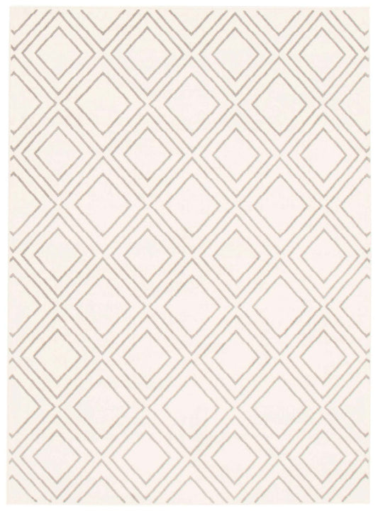 Tapis August Geod Blanc-Gris 6'7 x 9'6|Carpette August blanc géodegris 6 pi 7 po x 9 pi 6 po|D86F7U0T