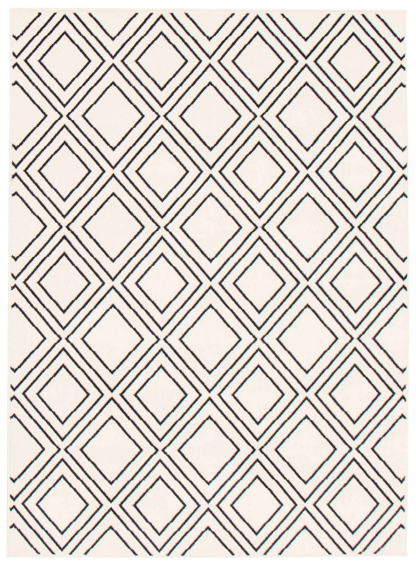 Tapis August Geod Blanc-Marine 7'10 x 10'2|Carpette August blanc géodebleu marine 7 pi 10 po x 10 pi 2 po|D86F3XAU