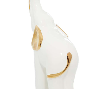 Céramique 14 Elephant - Set de 2|Éléphant de 14 po en céramique - ensemble de 2