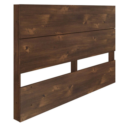 Tête de lit à panneau pour grand lit Nordika - Truffe | Tête de lit à panneaux Nordika pour grand lit - truffe | D08HPRX6