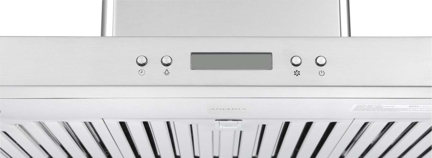 Ancona IRB636 36 Island Stainless Steel Range Hood - AN-1407 | Hotte de cuisinière pour îlot Ancona IRB636 de 36 po en acier inoxydable - AN-1407 | D77G57ZR