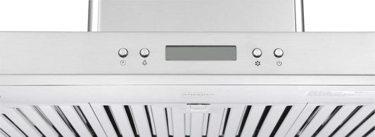 Ancona IRB636 36 Island Stainless Steel Range Hood - AN-1407 | Hotte de cuisinière pour îlot Ancona IRB636 de 36 po en acier inoxydable - AN-1407 | D77G57ZR