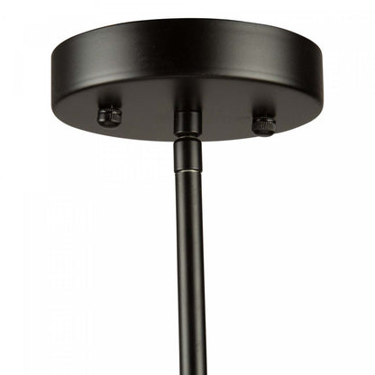 Lustre Rhythm noir à 3 ampoules | Lustre noir Rhythm à 3 lumières | D06HGK6E