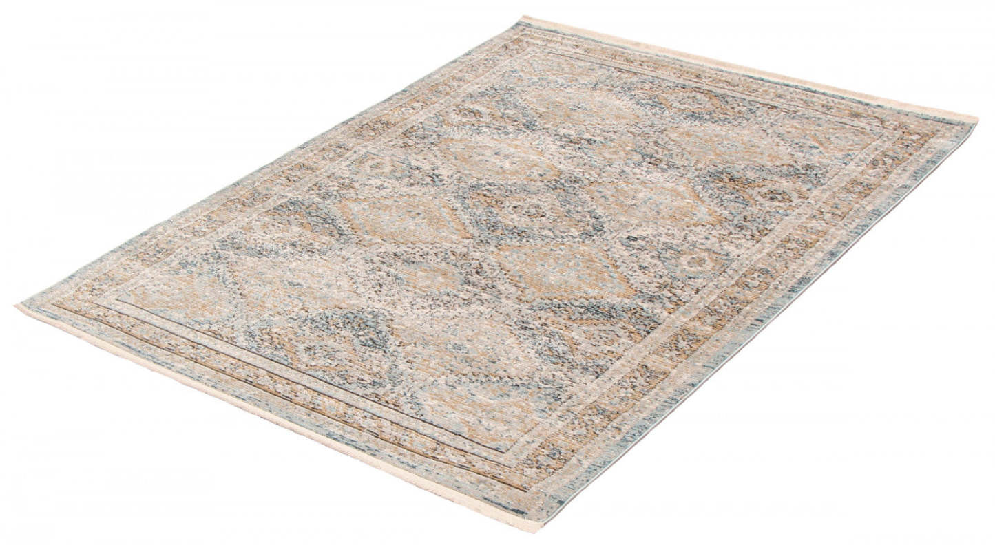 Tapis Leandra taupe/bleu 6'7 X 9'6 Tapis|Carpette Leandra taupe/bleue 6 pi 7 po x 9 pi 6 po|D86FIFSE