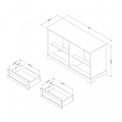 Commode Hazen 6 tiroirs - Bleu marine|Commode Hazen à 6 tiroirs - bleu marine|D83GJKKP