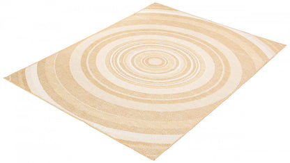 Neisha Modern Gold Rug 5'3 X 7'3 Area Rug|Tapis Neisha Modern doré 5 pi 3 po x 7 pi 3 po|D86FCXLB