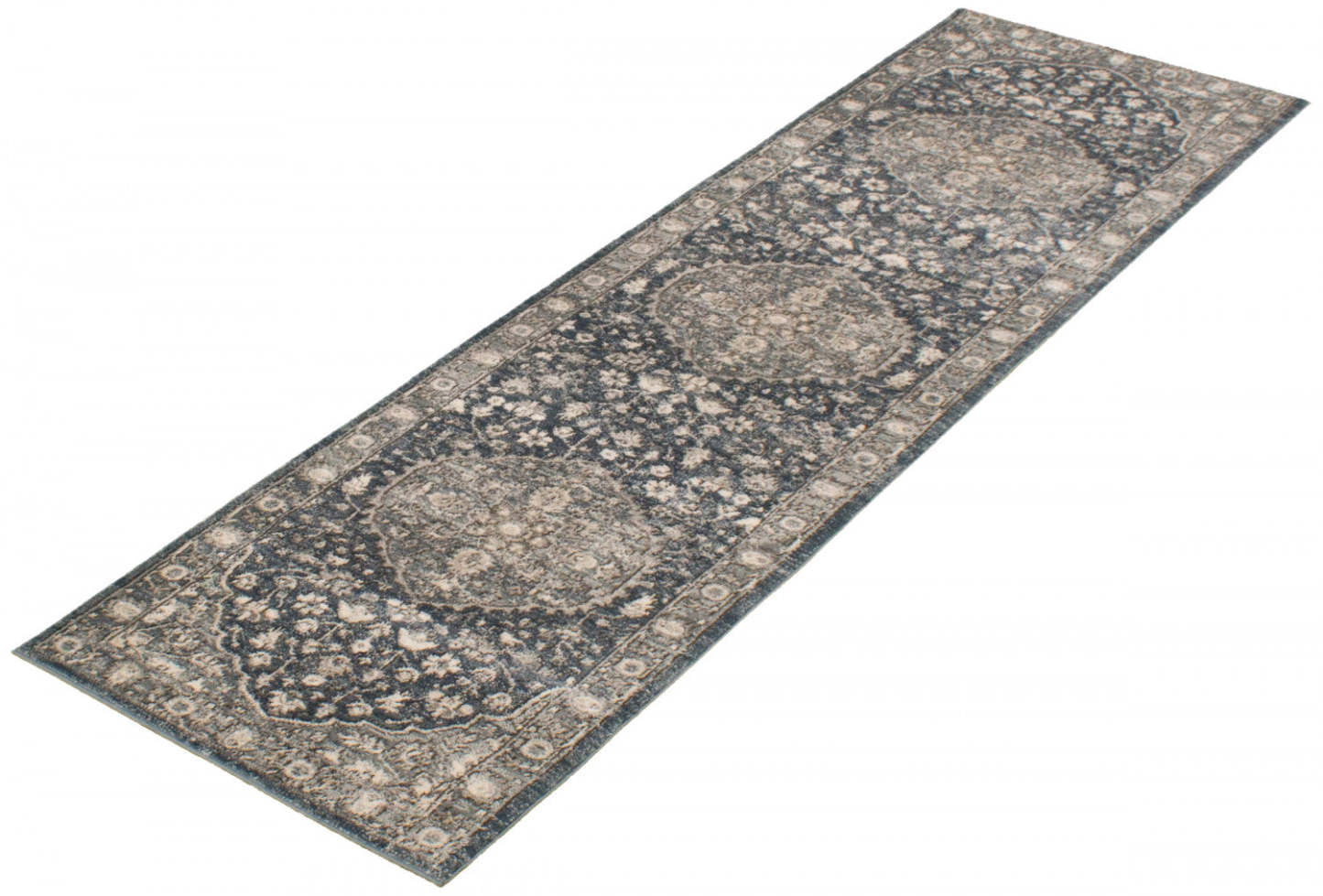 Octavian Tabriz Grey Area Rug - 2'7 x 8'2|Carpette Octavian Tabriz gris - 2 pi 7 po x 8 pi 2 po| D2ADBMPV