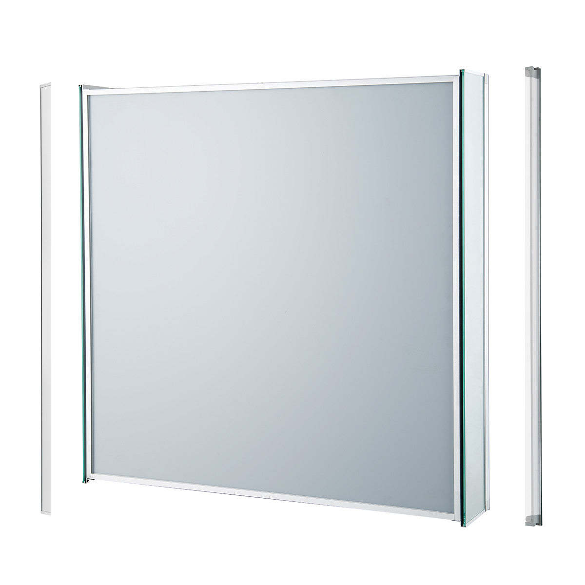 Stapik Medicine Mirror Cabinet - Argent|Armoire à pharmacie Stapik avec miroir - argentée