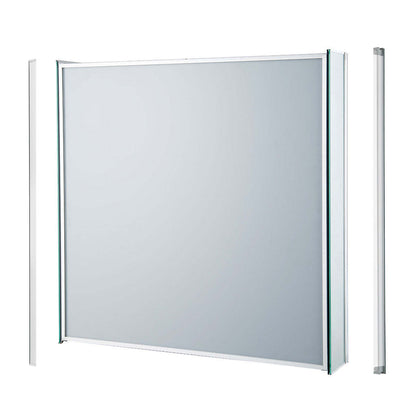 Stapik Medicine Mirror Cabinet - Argent|Armoire à pharmacie Stapik avec miroir - argentée