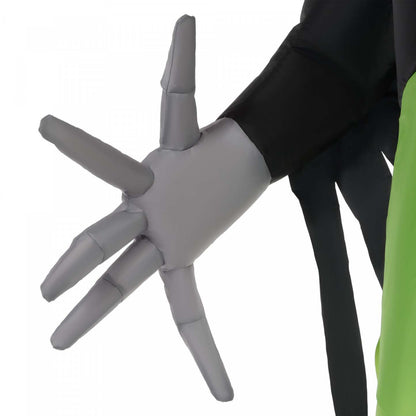 Outsunny Citrouille Gonflable 8pi Halloween Avec Chapeau, Affichage LED