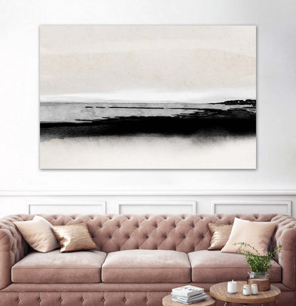 Œuvre d'art murale géante « Forms I » 72 x 48