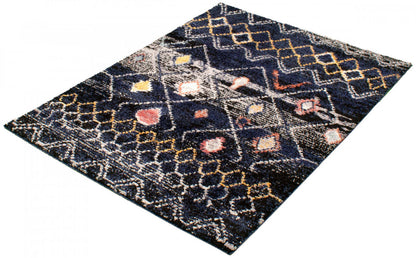 Tapis Makondo Classic bleu marine - 201 x 290 cm | D29HYB2M