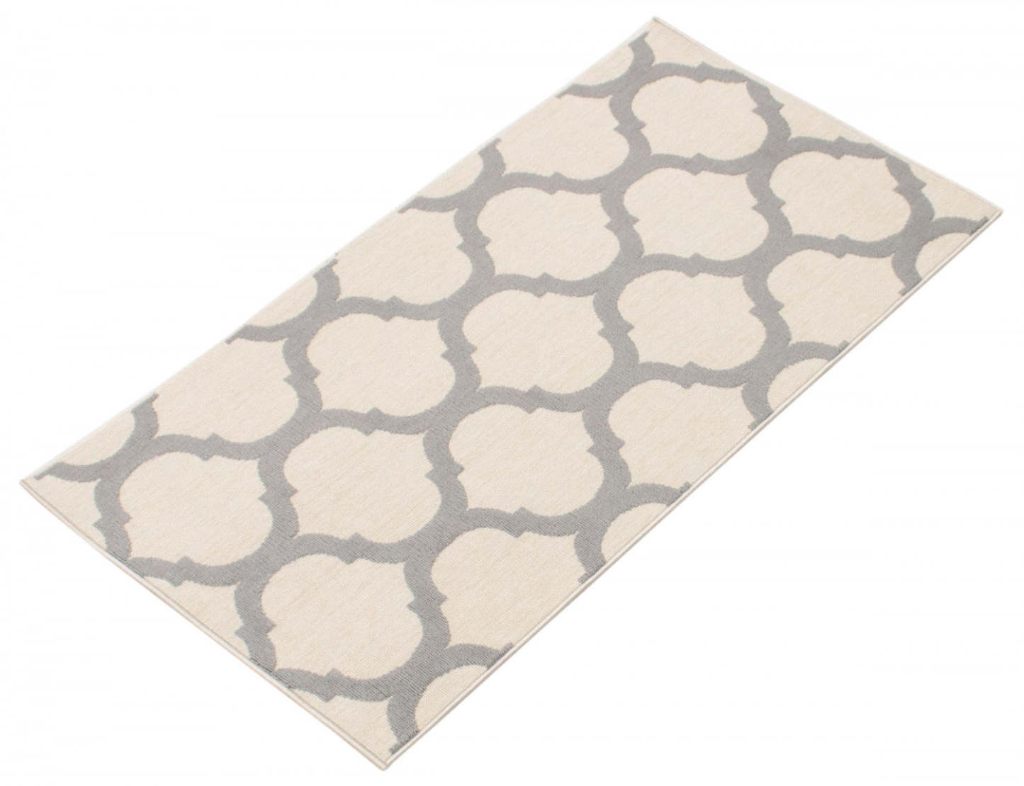Tapis Sophie gris clair - 81 x 150 cm | D86FI3UM