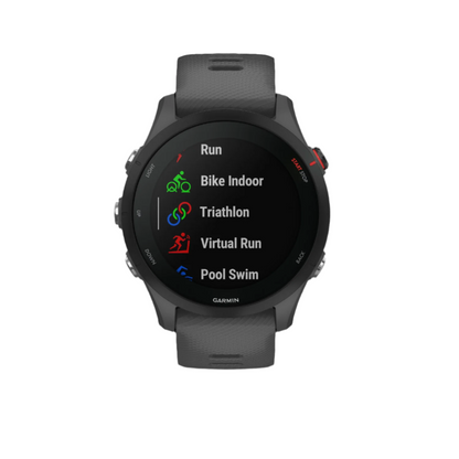 Garmin Forerunner® 255 Gps Smartwatch - Daily Health Monitoring W/ 14-day Battery Life - Slate Gray|Montre Intelligente Gps Garmin Forerunner® 255 - Suivi De La Santé Quotidienne Avec Une Autonomie De B