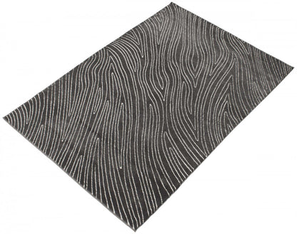 Lane Grey 3'11 x 5'7 Area Rug|Carpette Lane grise 3 pi 11 po x 5 pi 7 po|D86FQW30