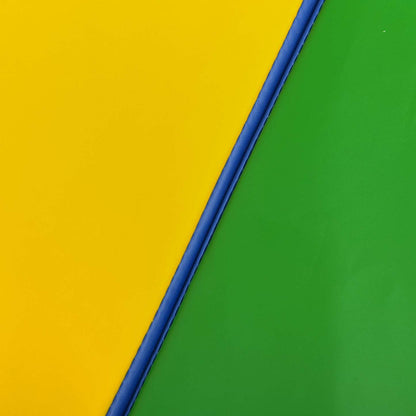 Soozier Tapis de gymnastique pliant 4'x10'x2'', tapis d'exercice avec poignées de transport pour yoga, MMA | Soozier Tapis de gymnastique pliant en cuir PU 4ftx10ftx2inch pour arts martiaux, tapis d'exercice yoga 4 panneaux