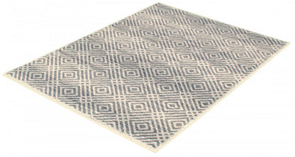 Tapis Electra Silver-Prol - 5'3 x 7'3|Tapis Electra argent-couleur pétrole - 5 pi 3 po x 7 pi 3 po| D2BYMI80
