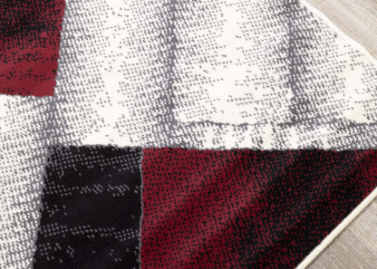 Florence Rectangles Area Rug - 4'7 x 6'7|Tapis Florence à motifs de rectangles - 4 pi 7 po x 6 pi 7 po