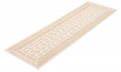 Tapis Thandazile taupe - 2'6 x 12'0|Carpette Thandazile taupe - 2 pi 6 po x 12 pi 0 po|D86F3PJ7