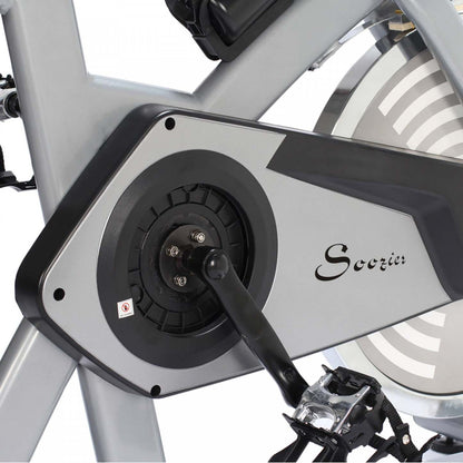 Soozier Velo D'exercice Vertical, Machine De Fitness A Domicile, Équipement Avec Résistance Ajustable