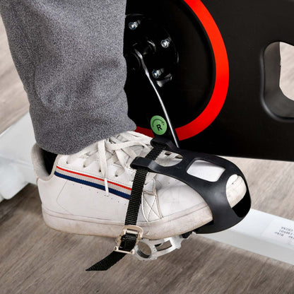 Soozier Velo D'exercice Stationnaire réglable Pour La Maison Avec Volant D'inertie réglable, Écran L